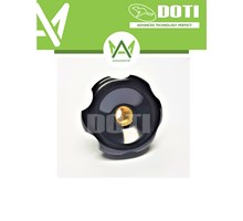NÚM VẶN 6 CÁNH PHI 50 RĂNG THÔNG M8 - M10