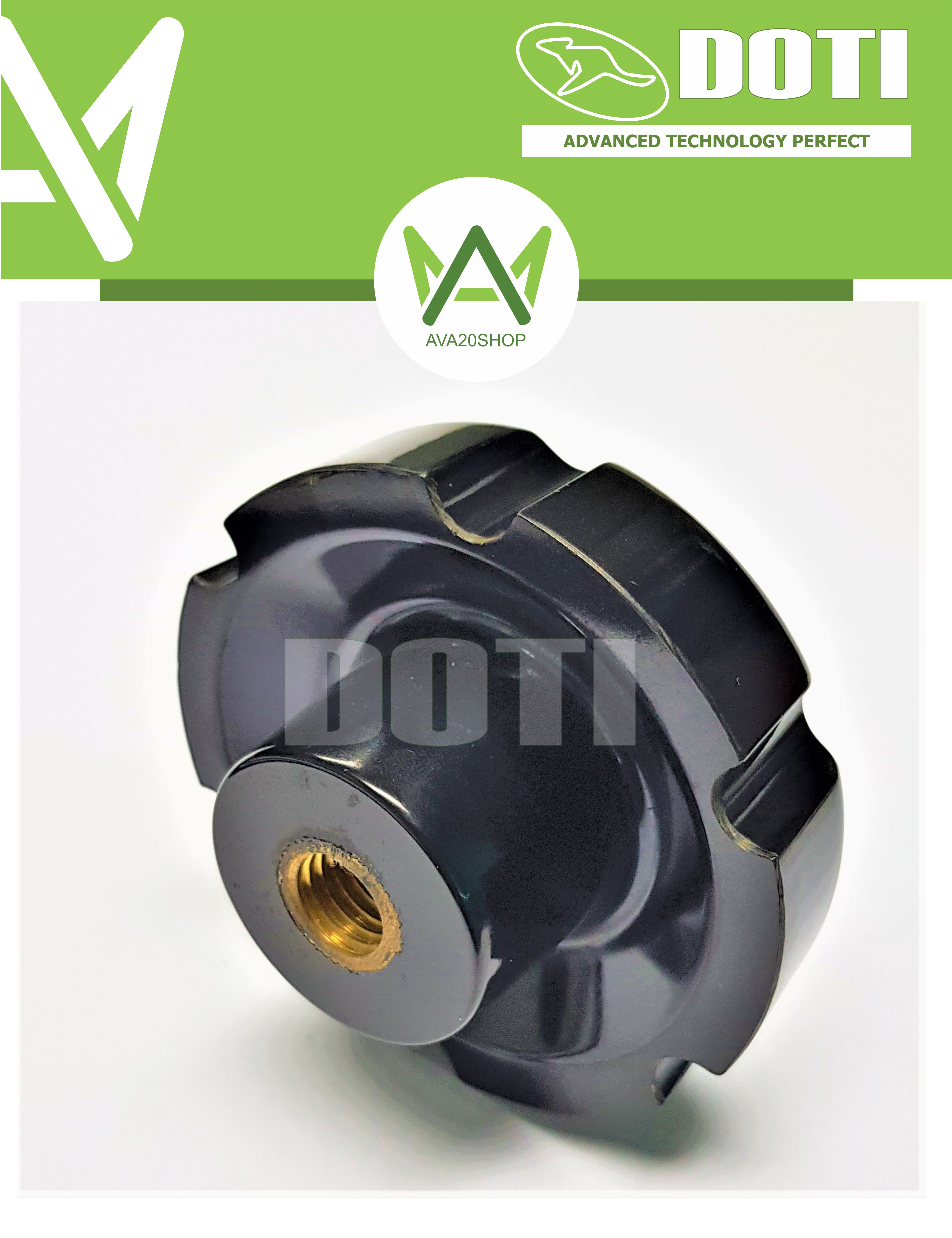 NÚM vặn nhựa DOTI 6 cánh phi  70 mm