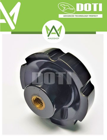 NÚM vặn nhựa DOTI 6 cánh phi  70 mm