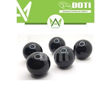 NÚM vặn nhựa DOTI hình tròn 40mm lỗ ren M12