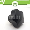 NÚM vặn nhựa DOTI 5 cánh hình ngôi sao sơmi thau M6-M8-M10