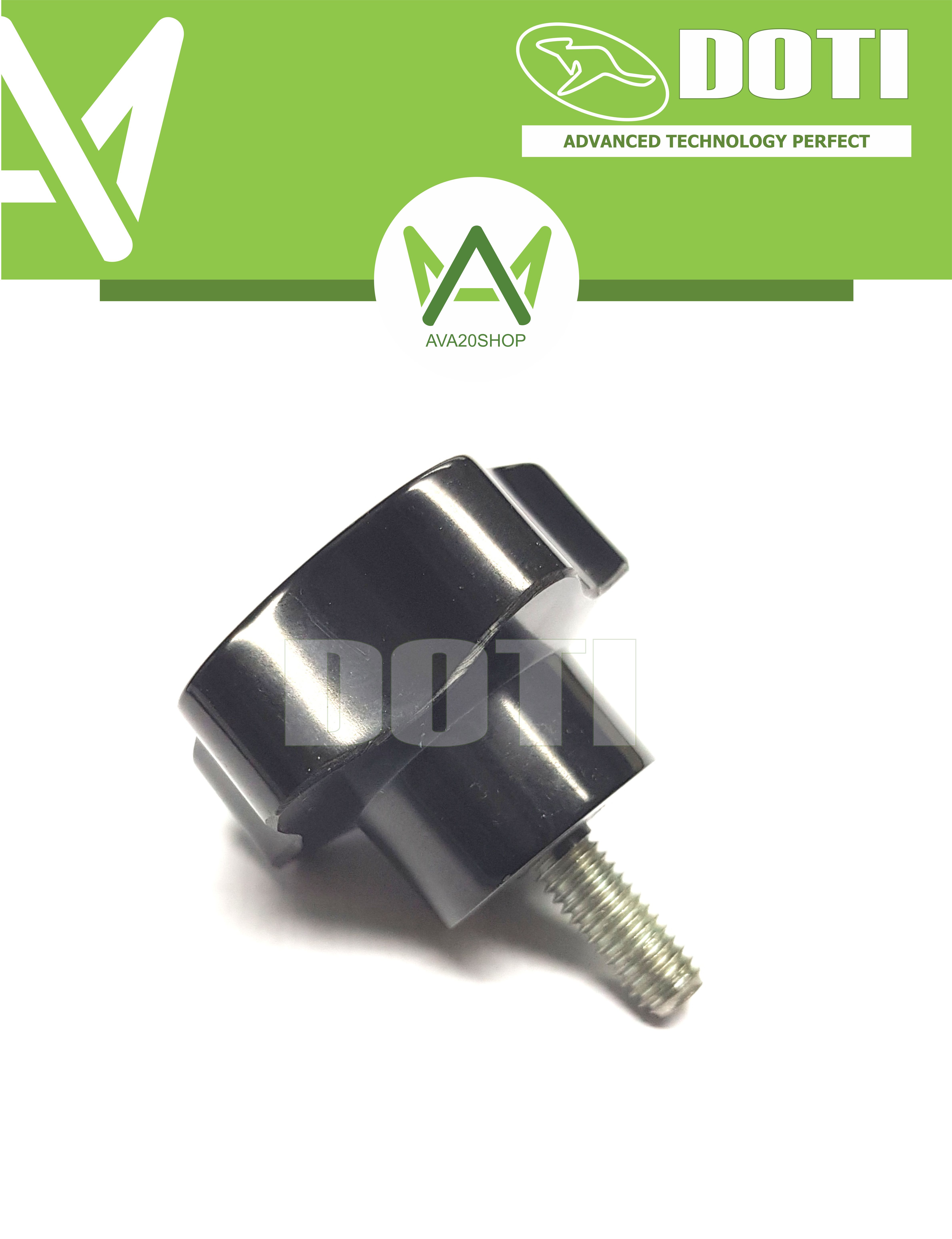 NÚM vặn nhựa DOTI 5 cánh bulon M5-M6-M8-M10